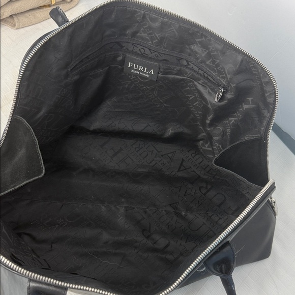 Furla Black leather dome style tote - Picture 9 of 12